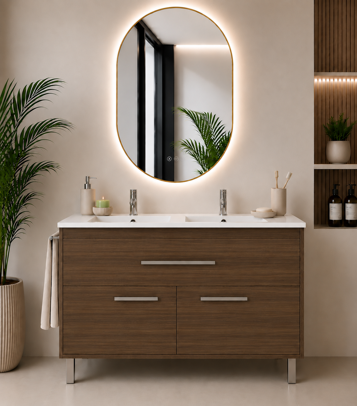 Meuble de salle de bain BAHIA avec lavabo