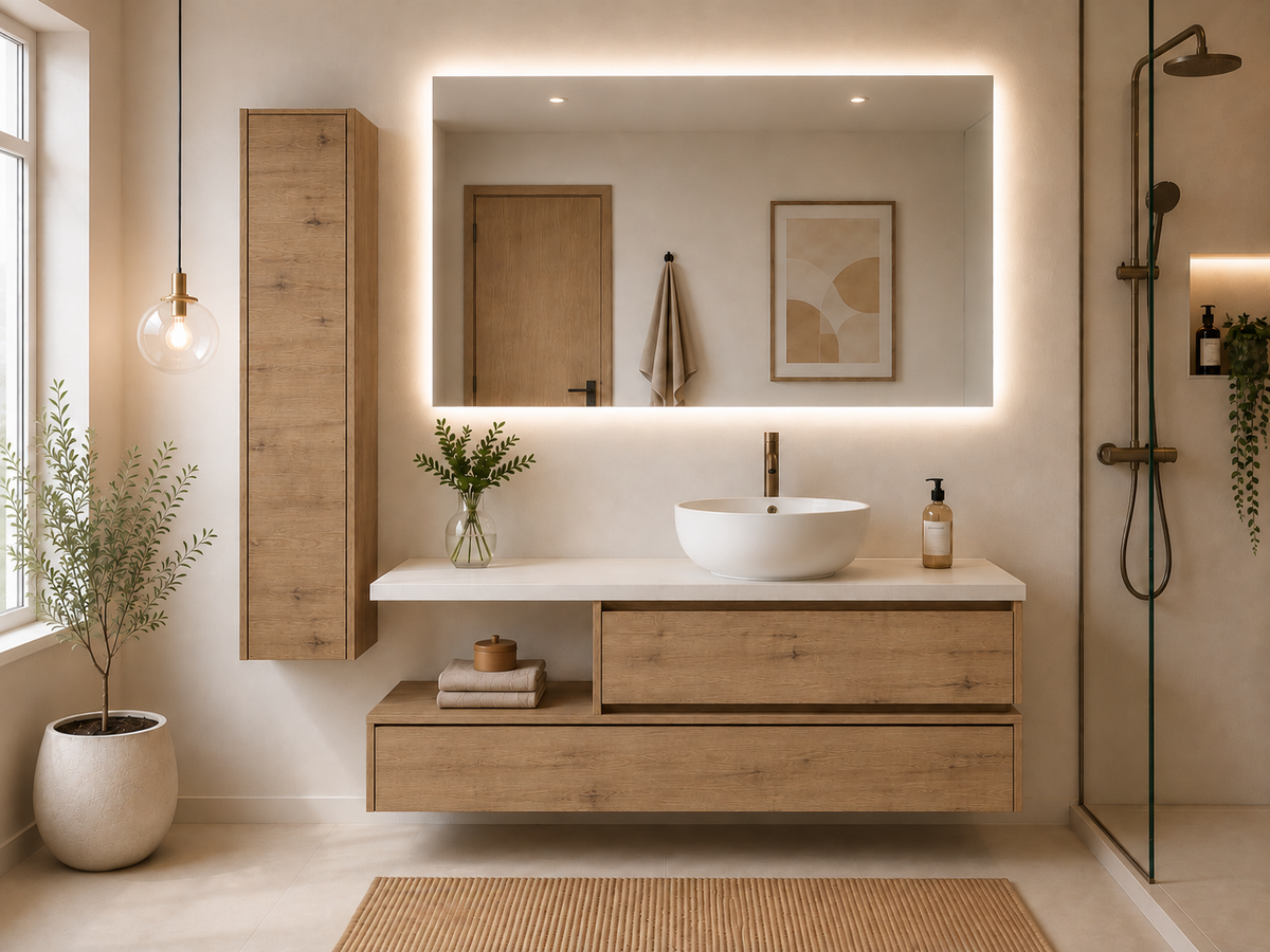 Meuble de salle de bain design MENORCA