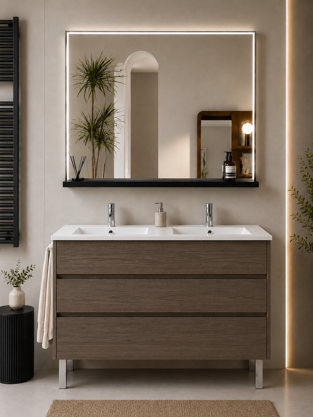 Meuble de salle de bain IMPERIA avec lavabo