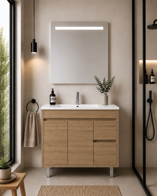Meuble de salle de bain ISQUIA avec lavabo