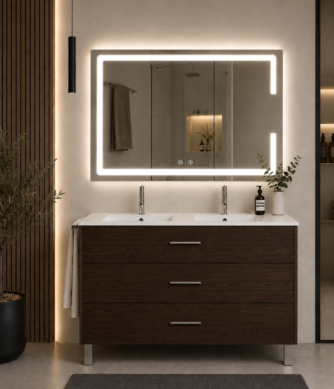 Meuble de salle de bain RIBERA avec lavabo