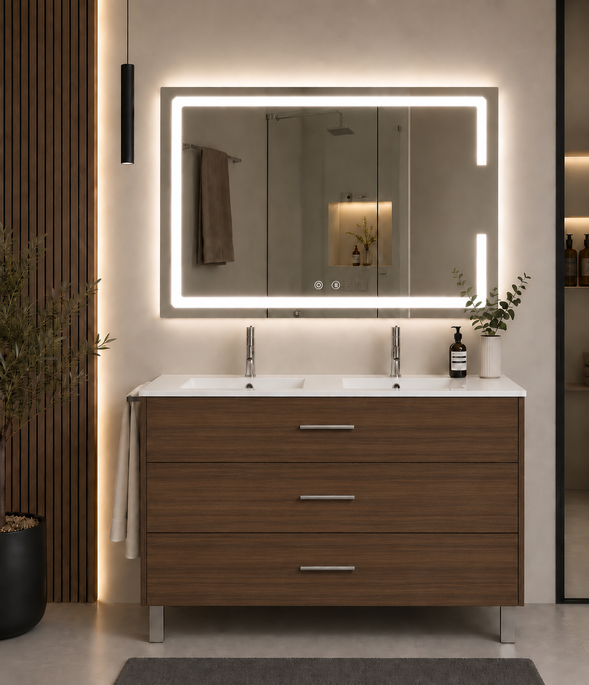 Meuble de salle de bain RIBERA avec lavabo