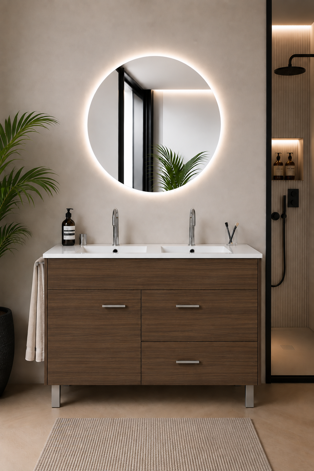 Meuble de salle de bain SAMOS avec lavabo