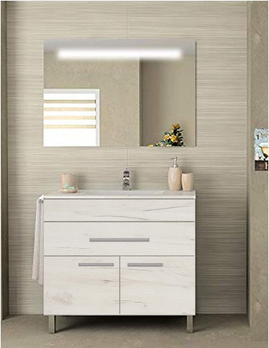 Meuble de salle de bain BAHIA avec lavabo