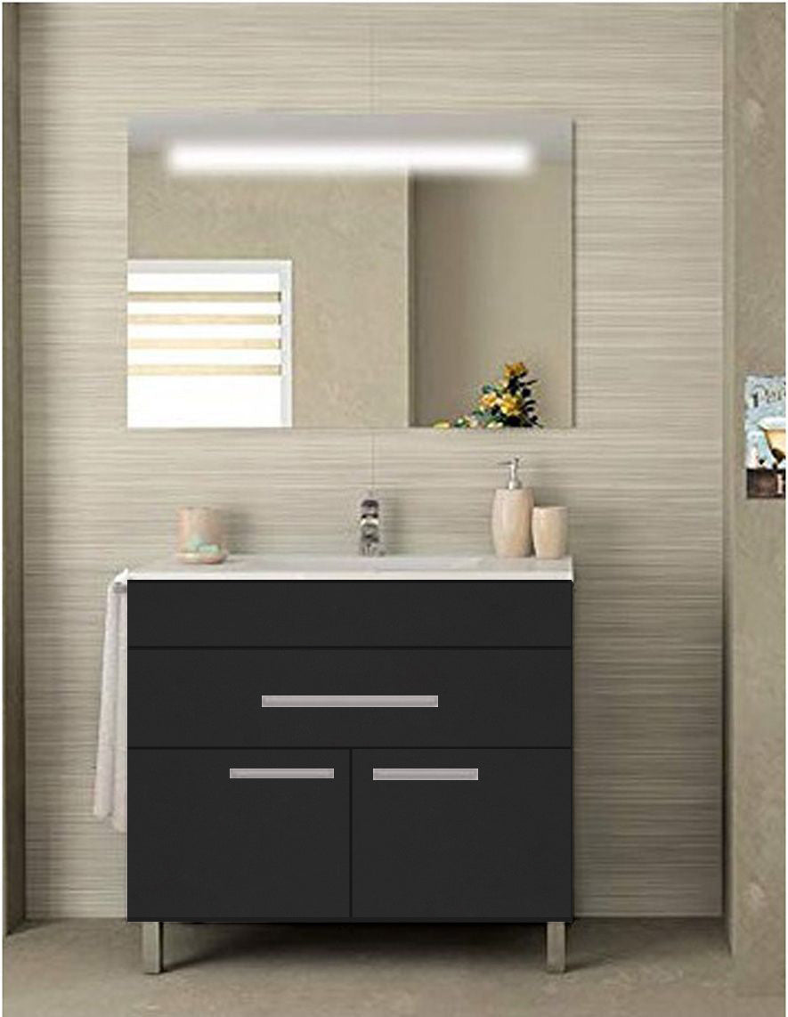 Meuble de salle de bain BAHIA avec lavabo