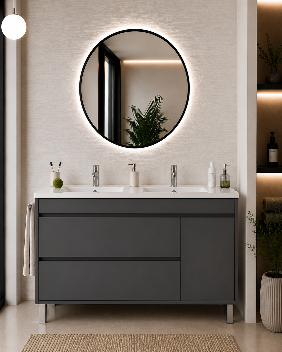 Meuble de salle de bain CAPRERA avec lavabo