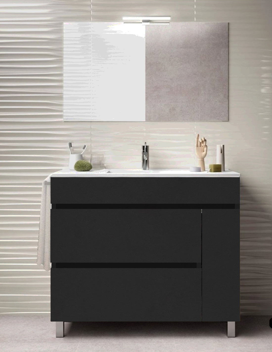 Meuble de salle de bain CAPRERA avec lavabo