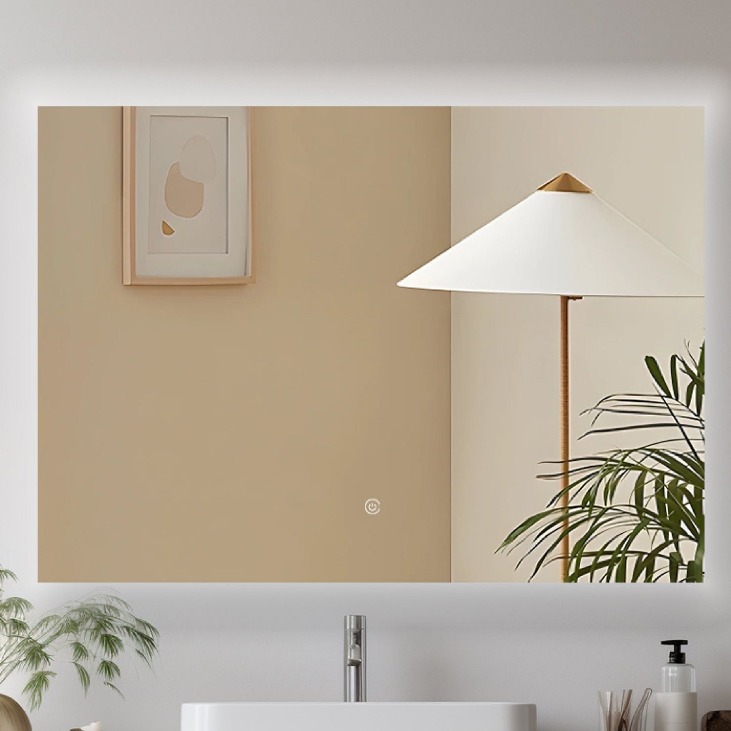 Miroir LED Delta