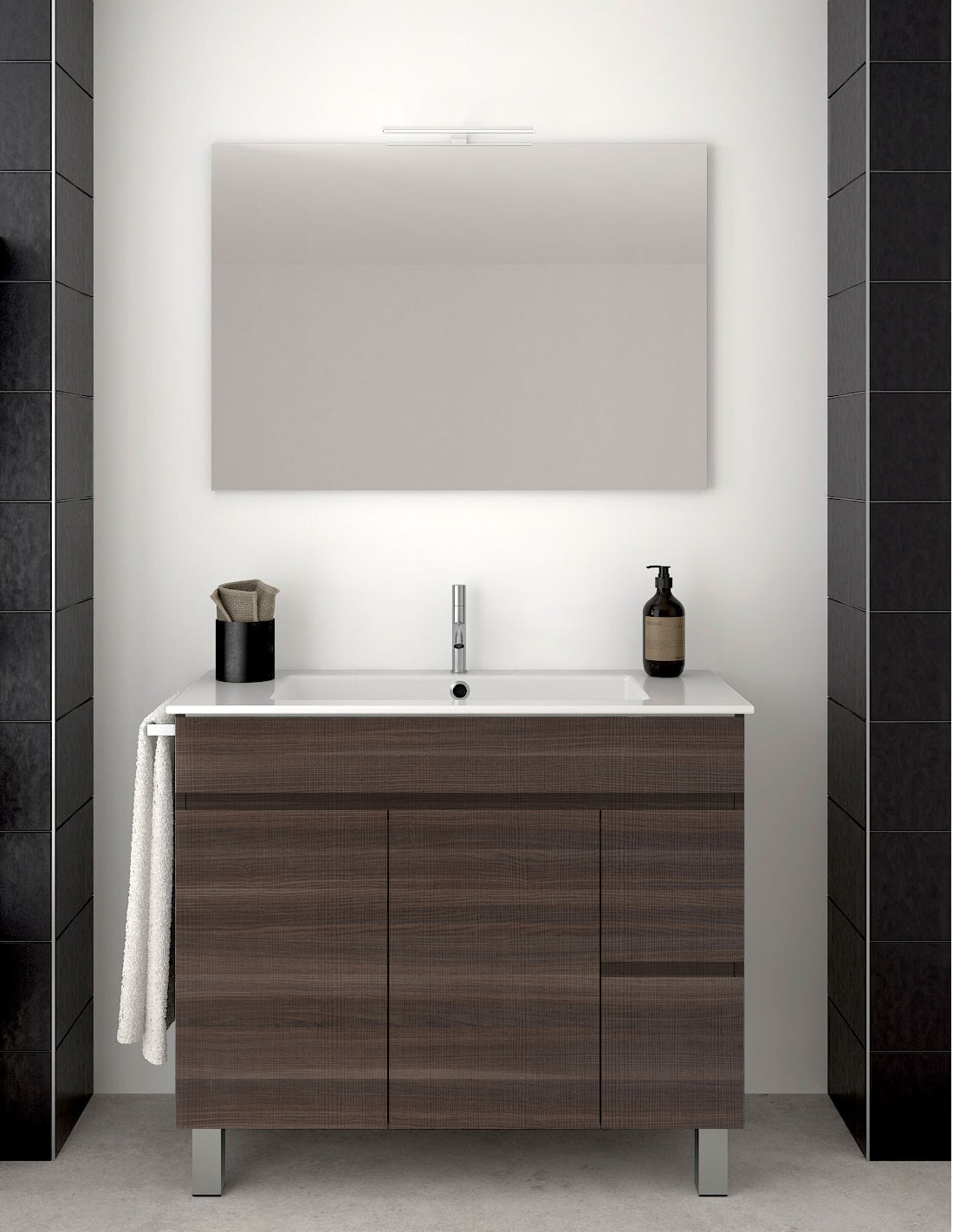 Meuble de salle de bain ISQUIA avec lavabo