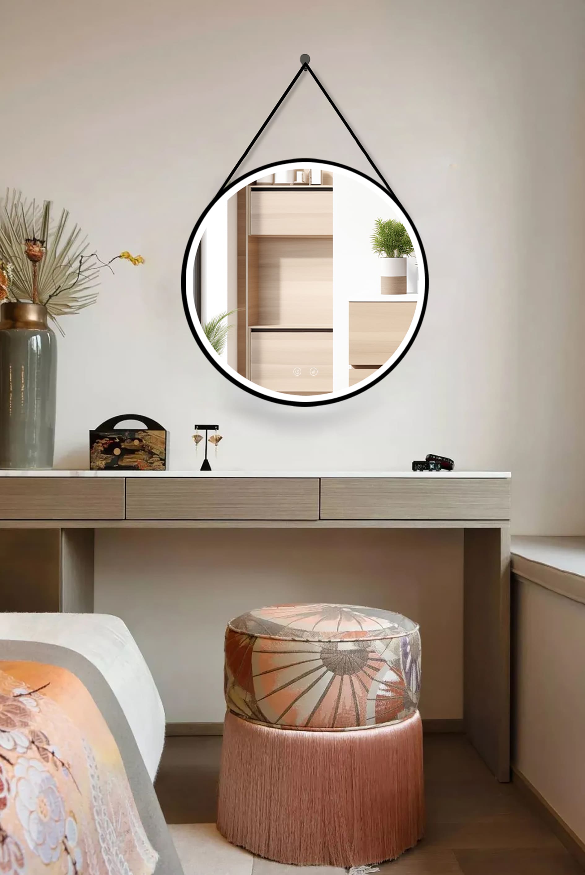 Miroir LED Olympus Gold