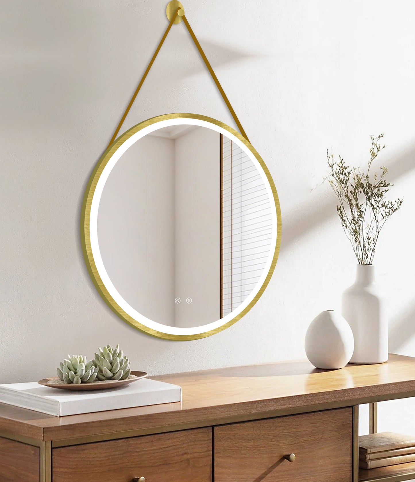 Miroir LED Olympus Gold