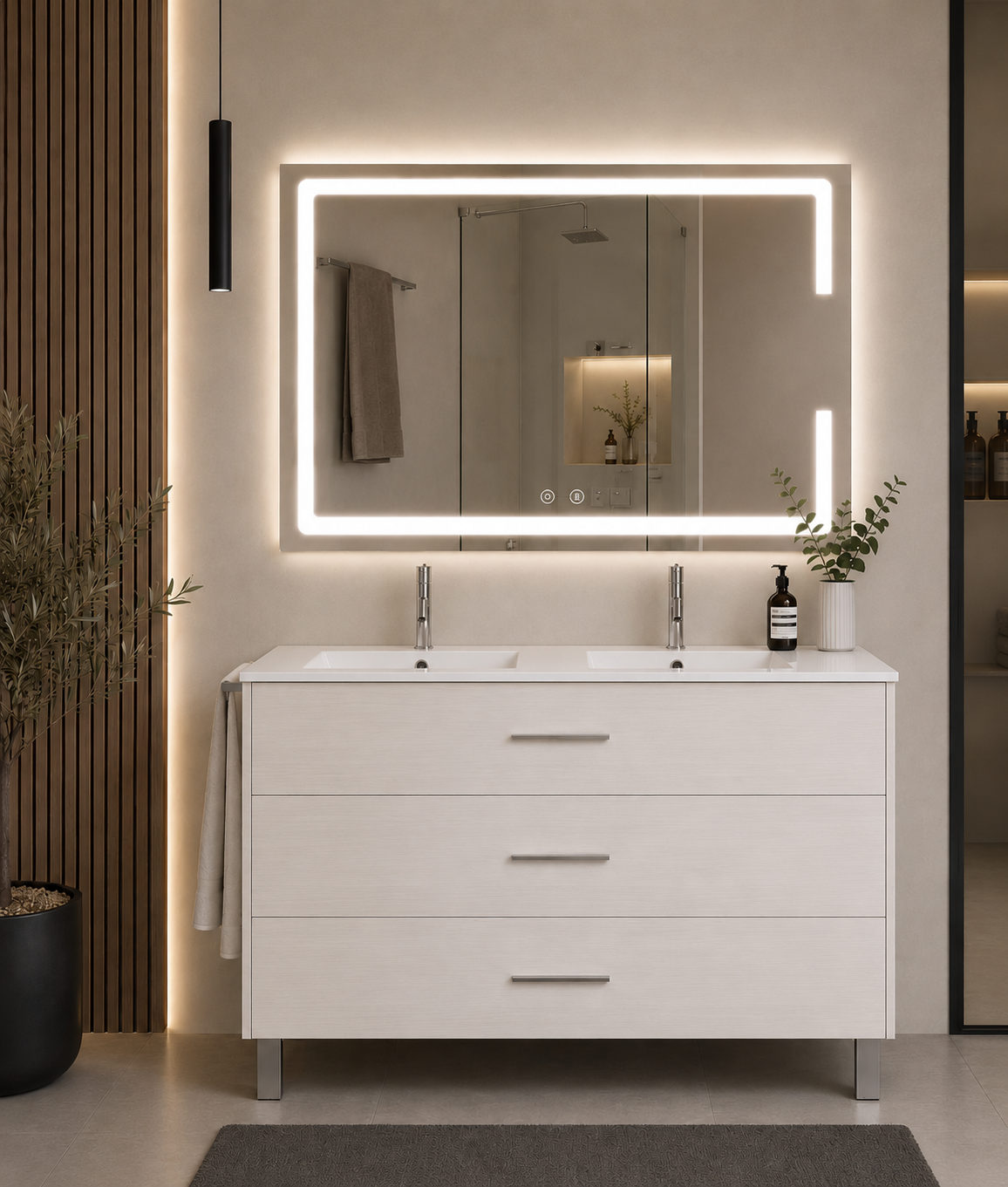 Meuble de salle de bain RIBERA avec lavabo