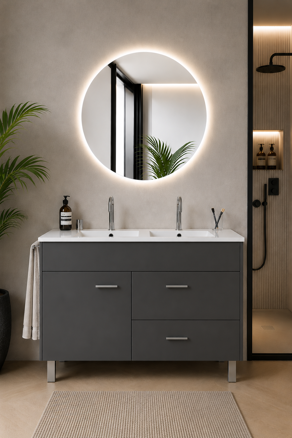 Meuble de salle de bain SAMOS avec lavabo
