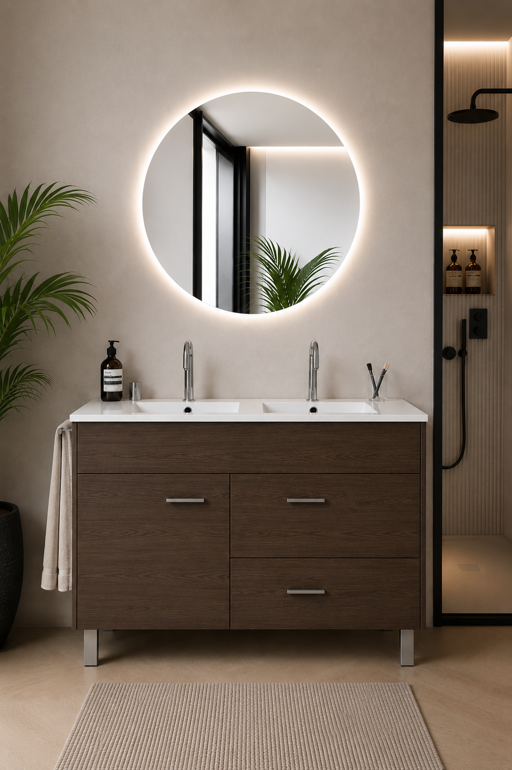 Meuble de salle de bain SAMOS avec lavabo