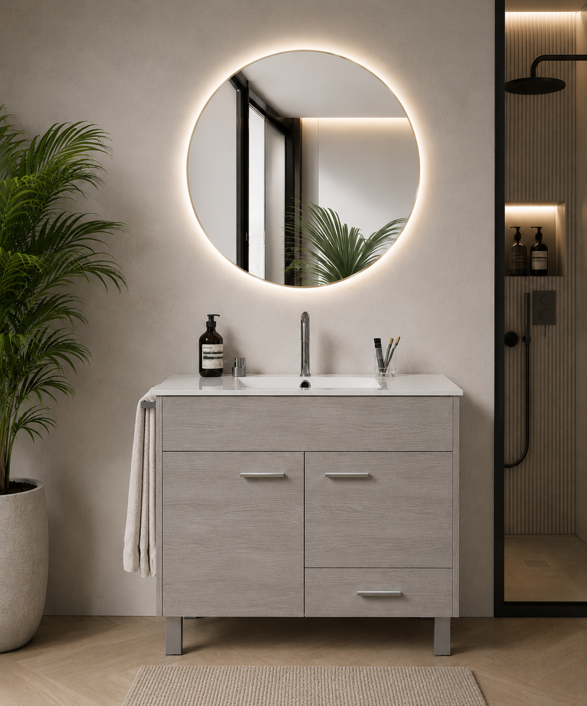 Meuble de salle de bain SAMOS avec lavabo