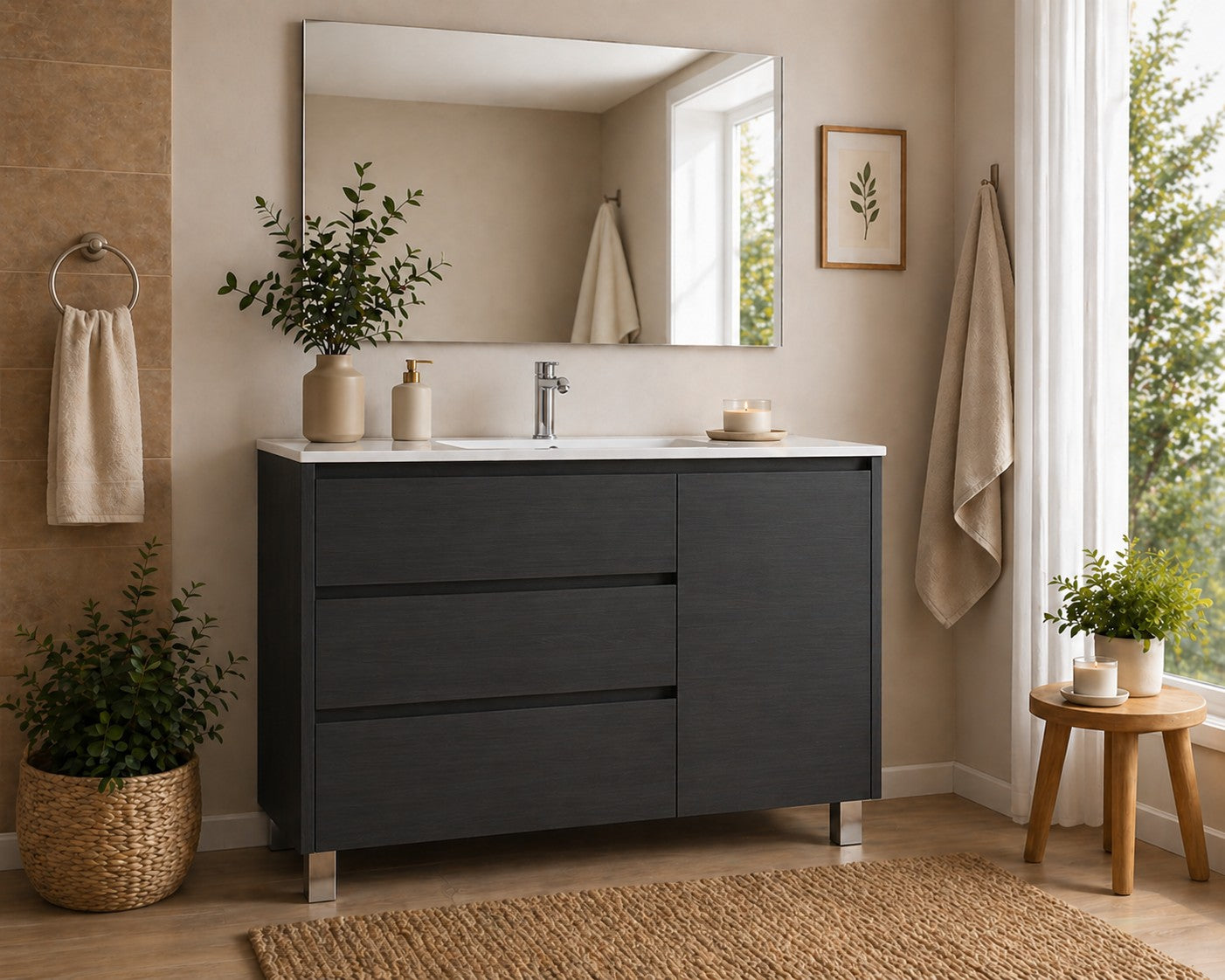Meuble de salle de bain VOLUM avec lavabo